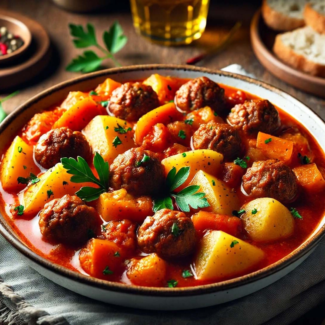 Misket Köfte Yemeği