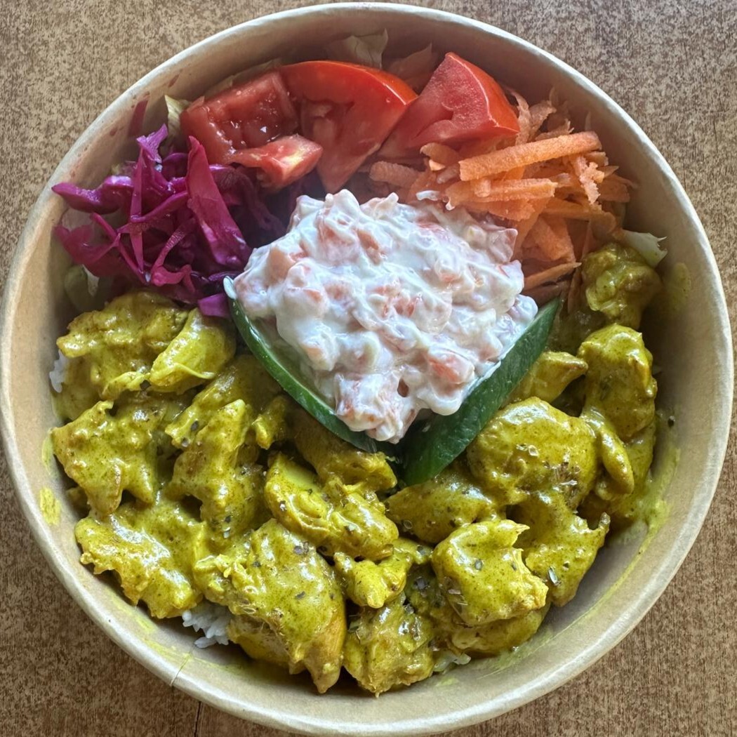 BowL 28 :) Köri soslu tavuk lokum basmati & Köri soslu tavuk lokum basmati