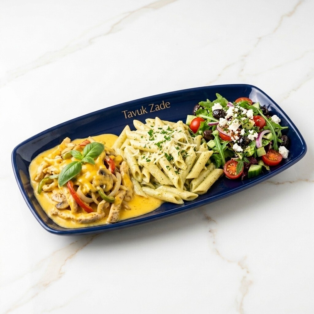 Cheddar Soslu Tavuk