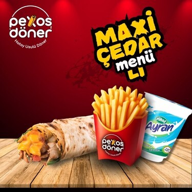 Pexos Maxi Çedarlı Menü (Zurna)