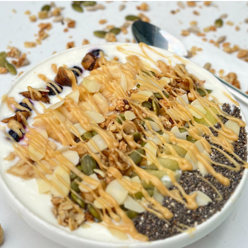 Glutensiz * Muzlu & Kivili Granola Bowl