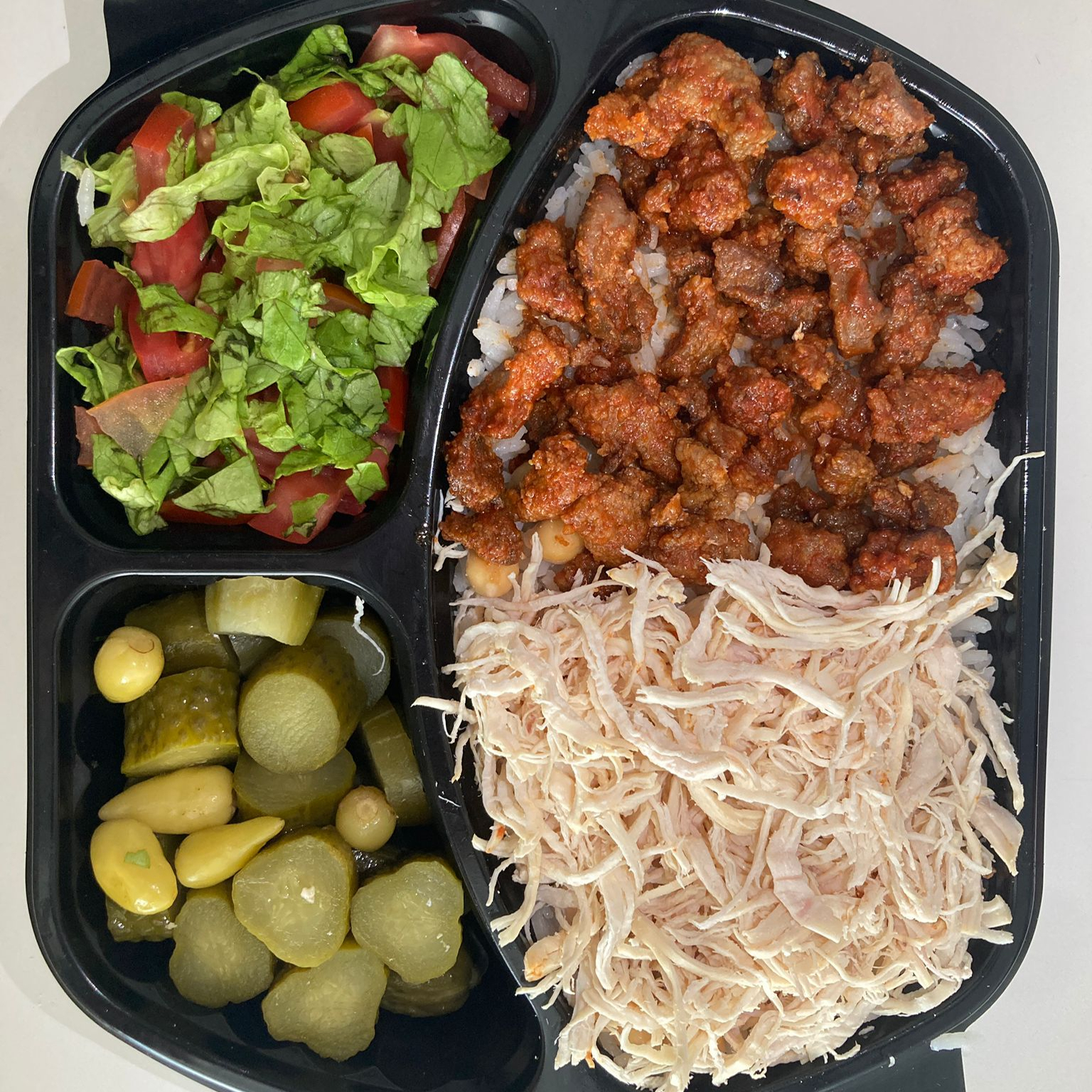 Arnavut Ciğerli & Tavuklu Pilav