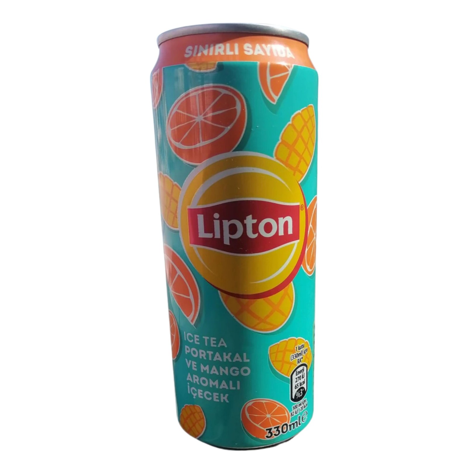 Lipton Ice Tea Portakal ve Mango Aromalı Soğuk Çay Kutu 330 Ml