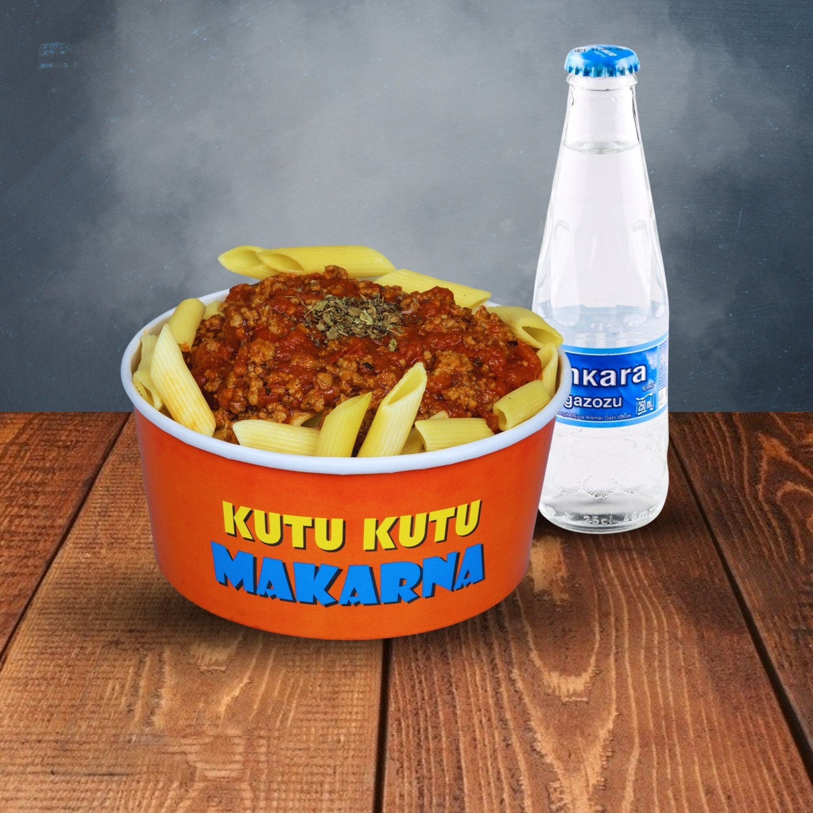 Bolonez Penne + Gazoz