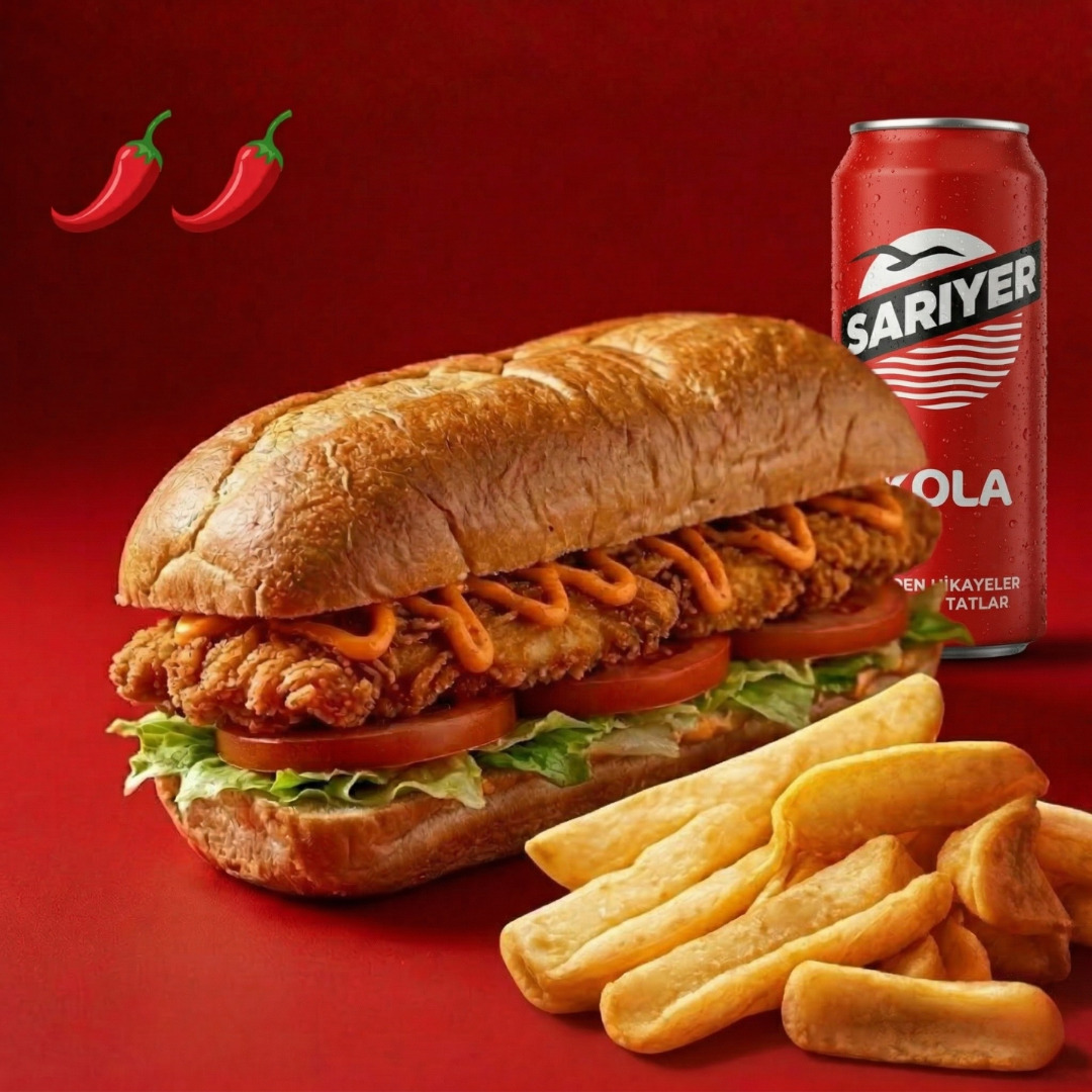 Chipotle Chicken Sandviç Menü