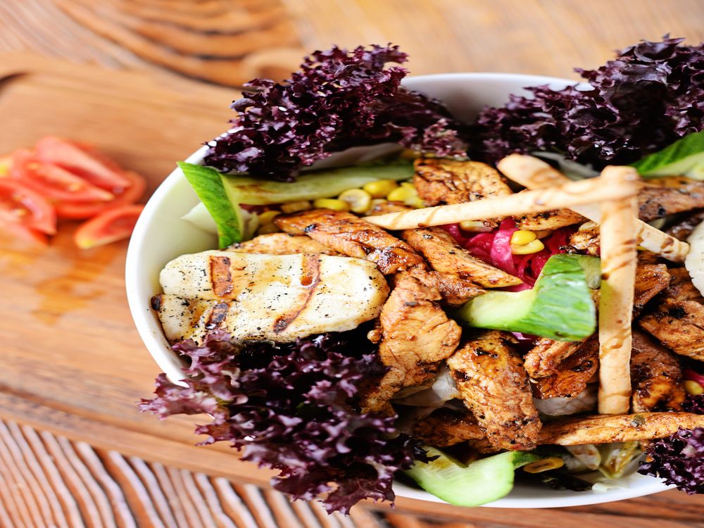 Tavuklu Salata