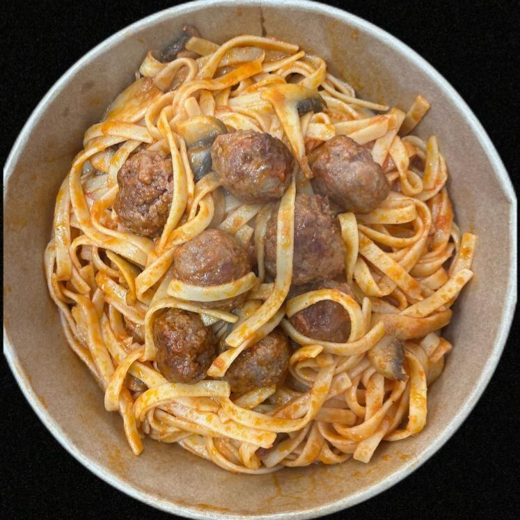 Köfteli Fettuccine