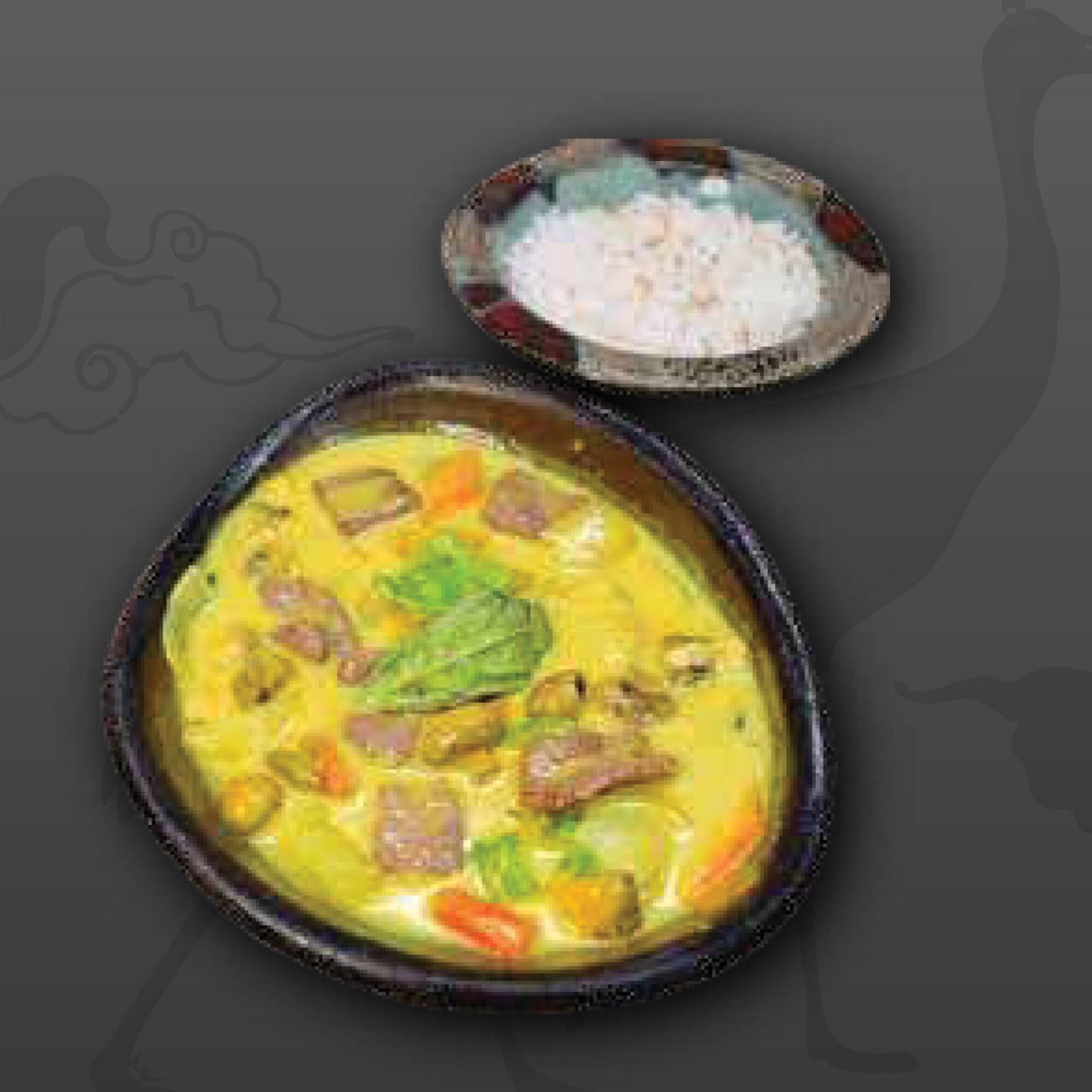 Yeşil Körili Biftek (Thai)