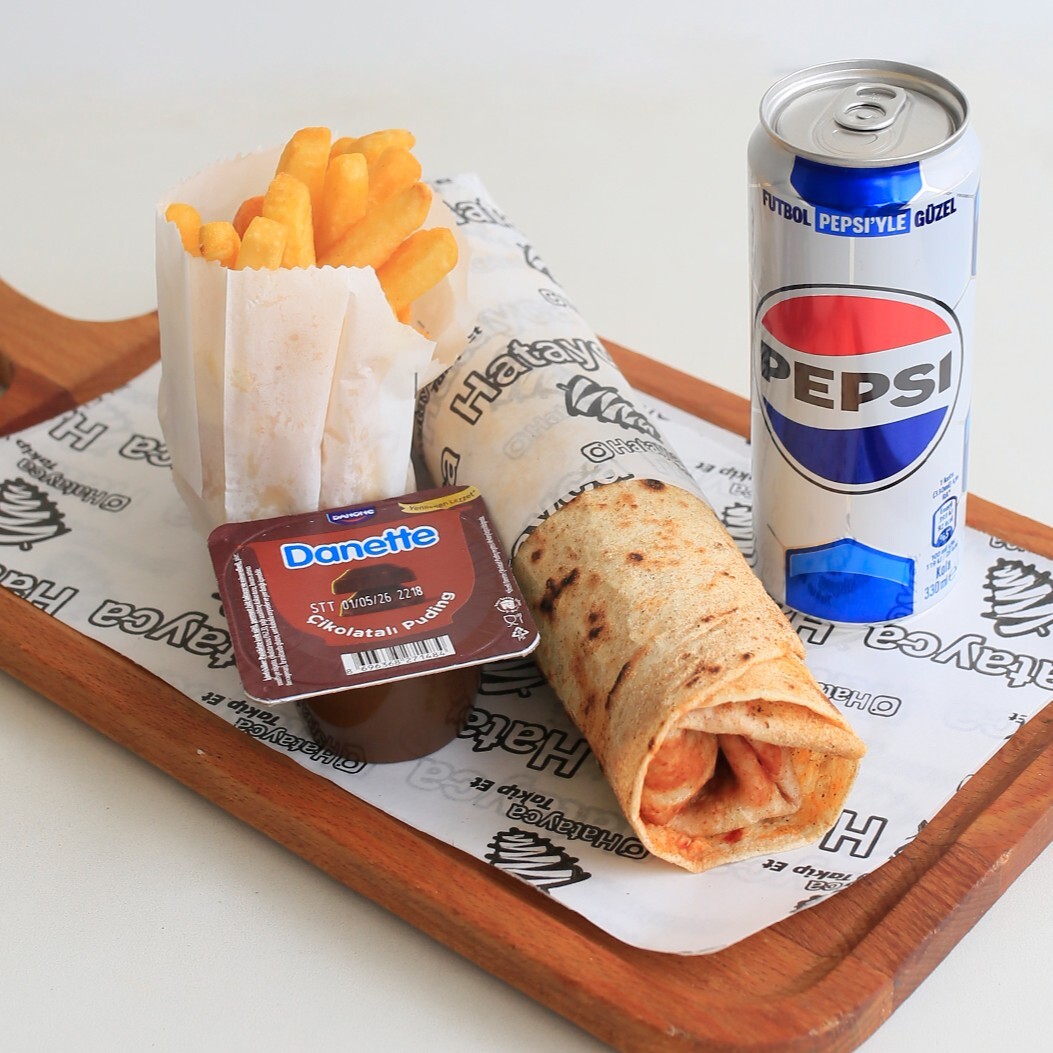 Çedarlı Gurme Kolalı Menü (120 gr)