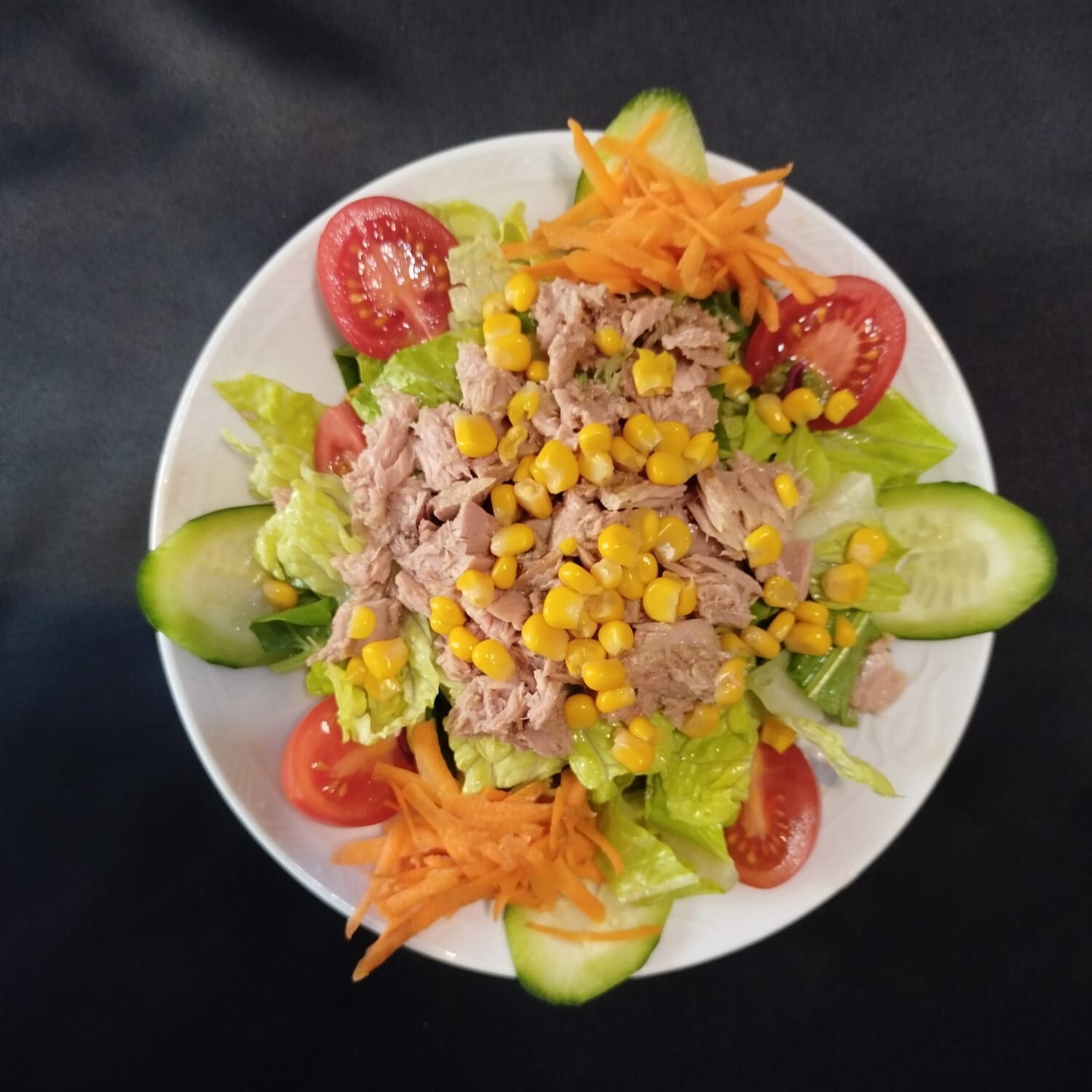 Ton Balıklı Yeşil Salata