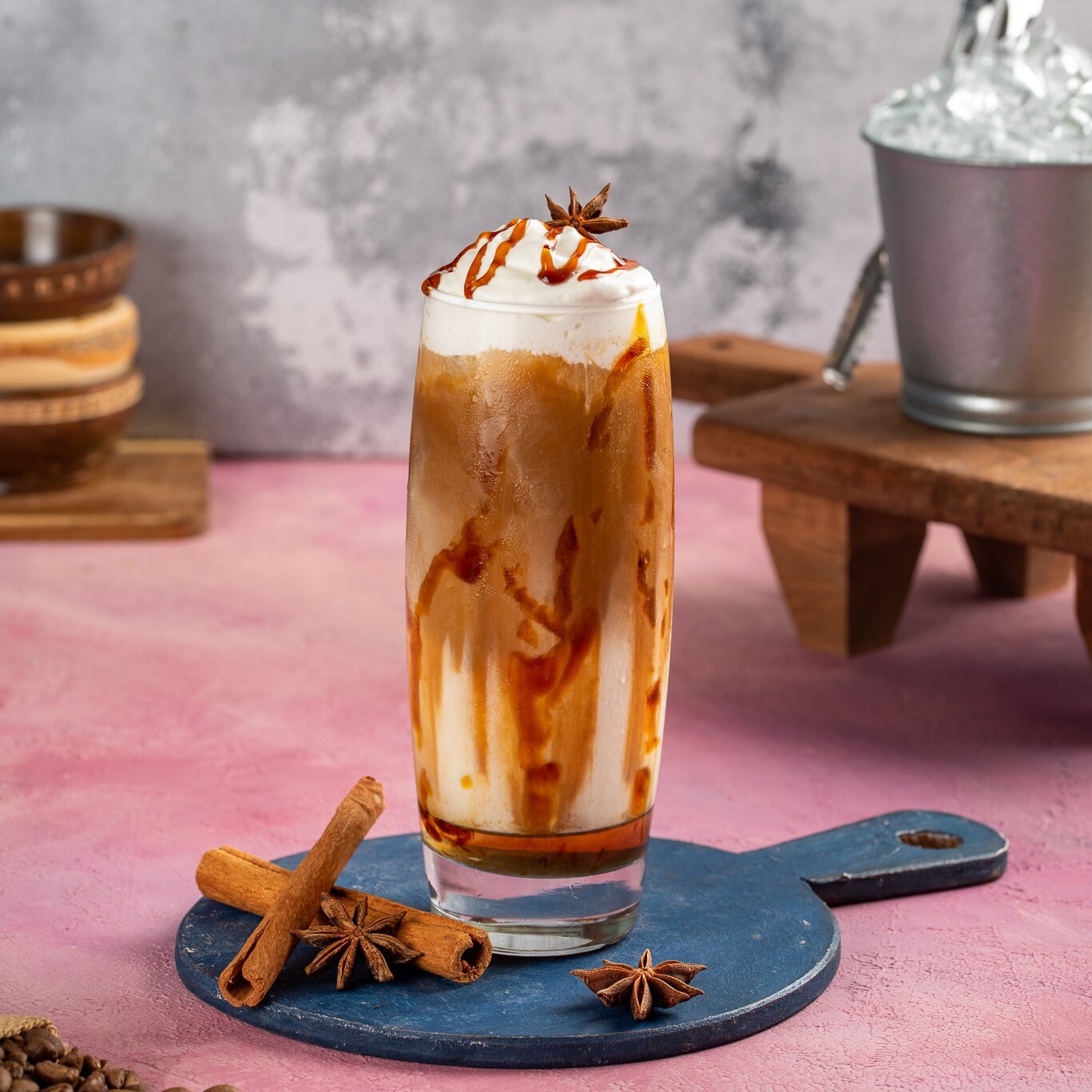 Ice Caramel Macchıato (307,51 KCal)