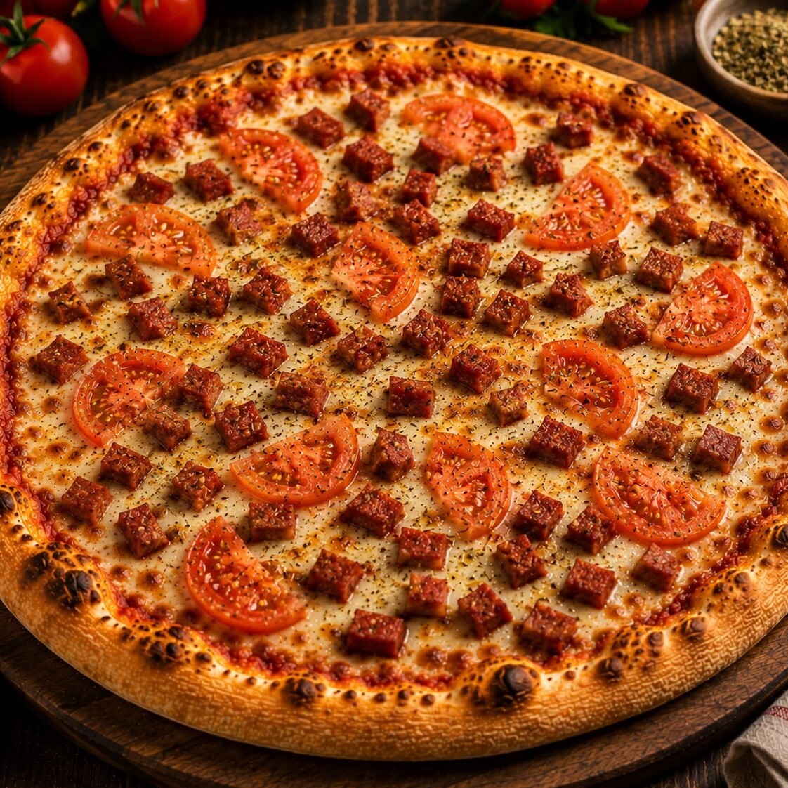 Mangal Sucuklu Pizza (Orta Boy)