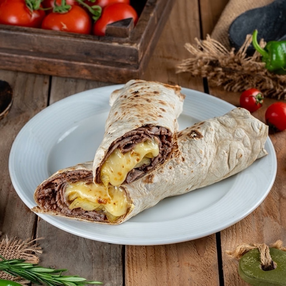 Kaşarlı Dürüm Et Döner (250 Gram)
