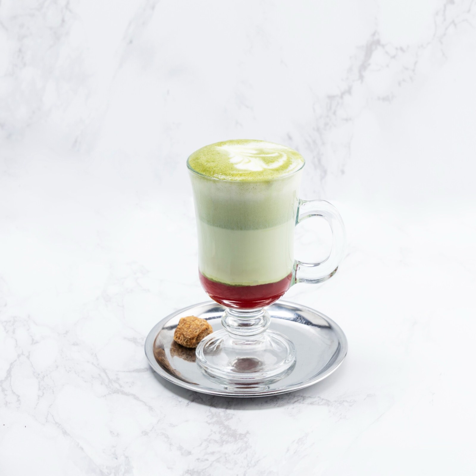 Strawberry Matcha Latte
