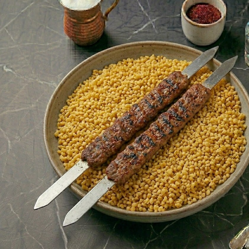 Pilav Üstü 2 Şiş Adana+Ayran
