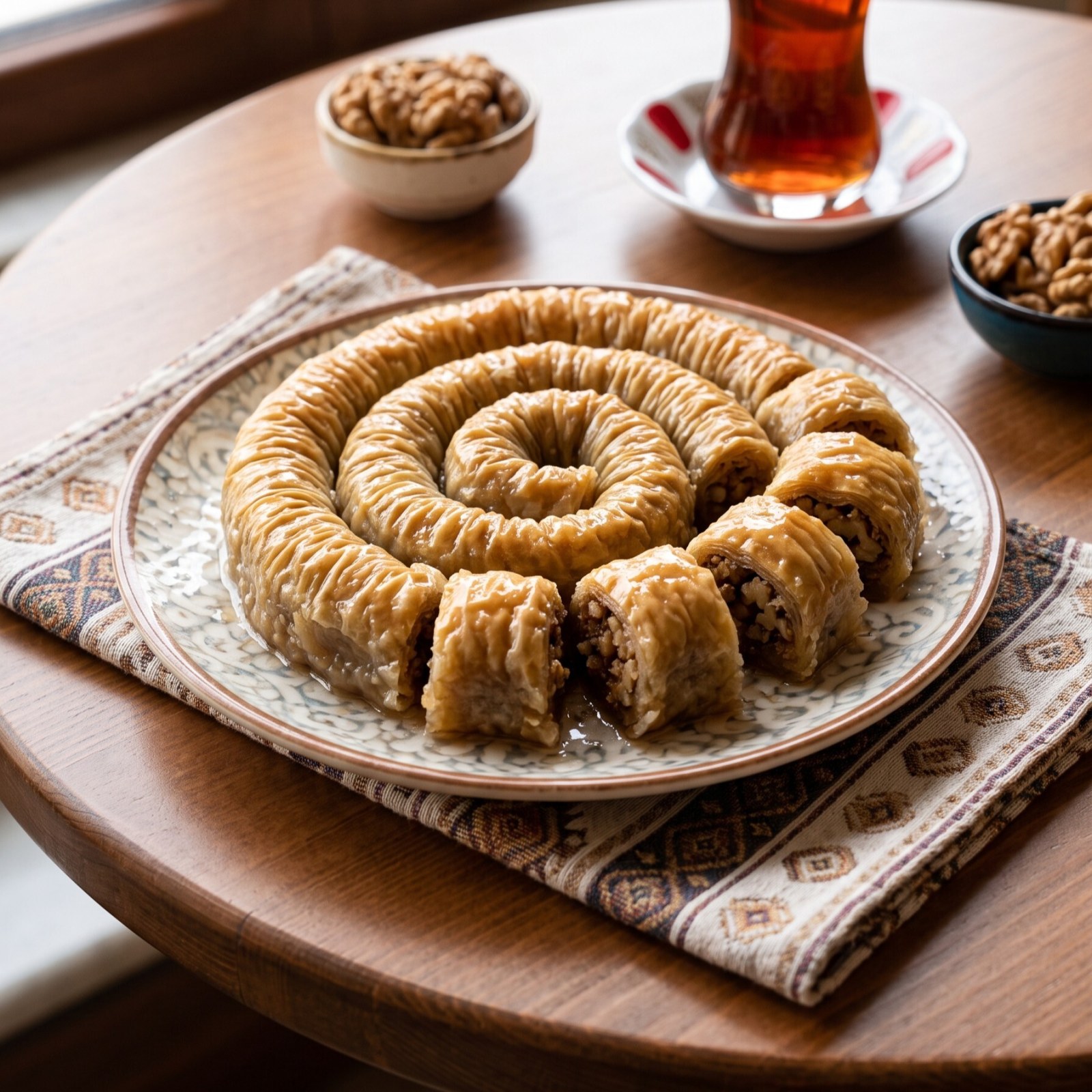 Cevizli Sarıburma Baklava (500 gr)