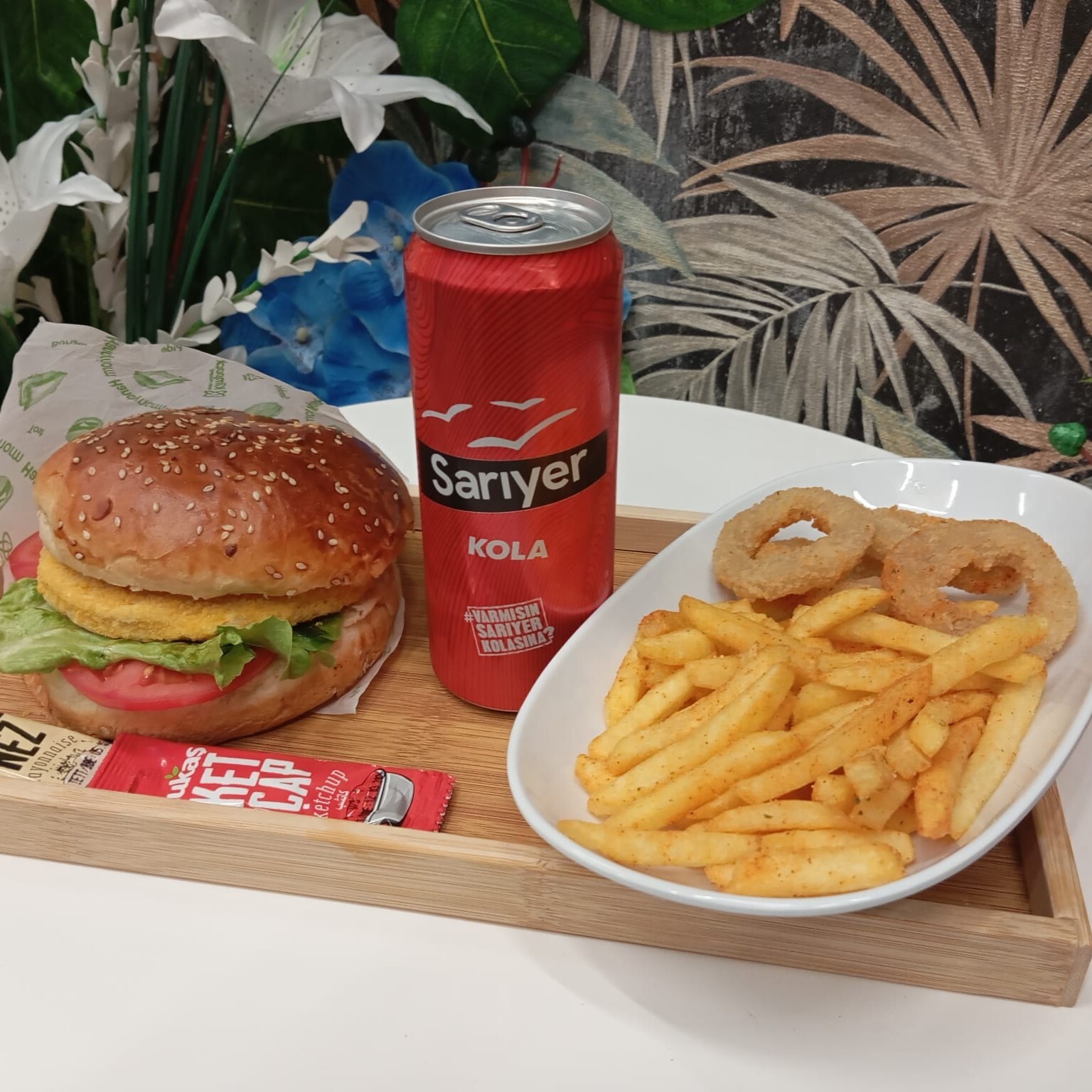 Tavuk Burger Menü