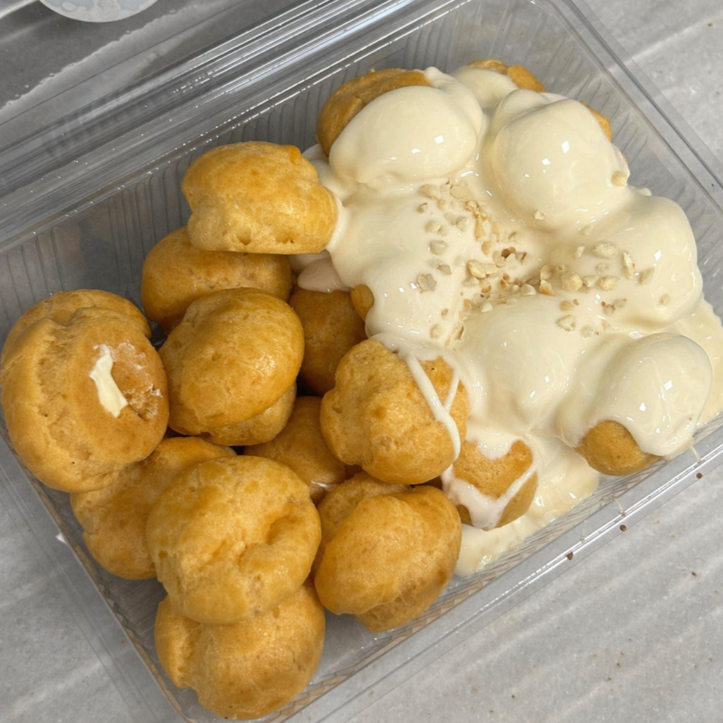 Dökme Profiterol Beyaz Çikolatalı (500 gr)