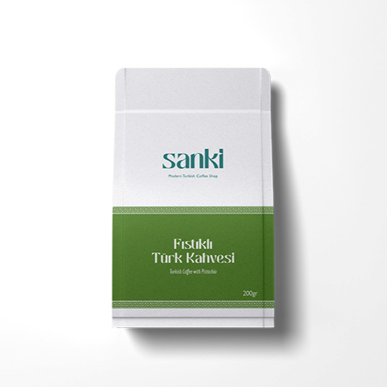 Fıstıklı Türk Kahvesi (Paket)