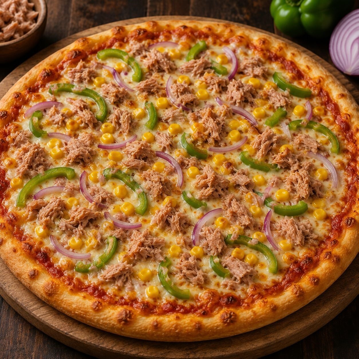 Ton Balıklı Pizza