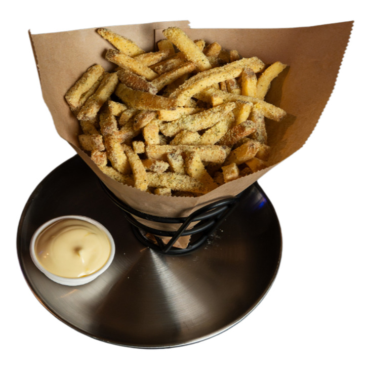 Patates Kızartması - Sprinkled Cheese Onion