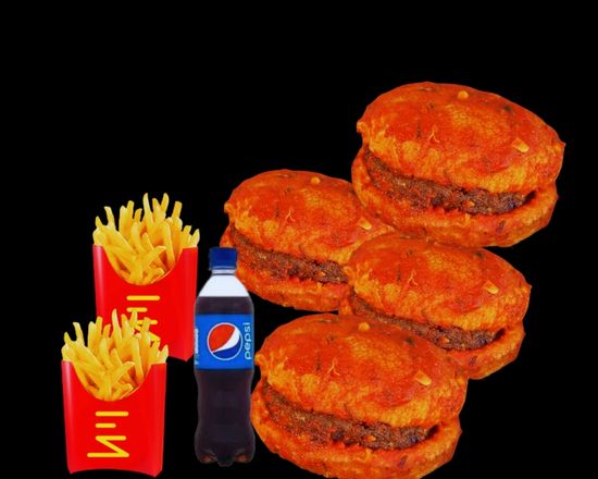 Islak Hamburger Menü (2 Kişilik )