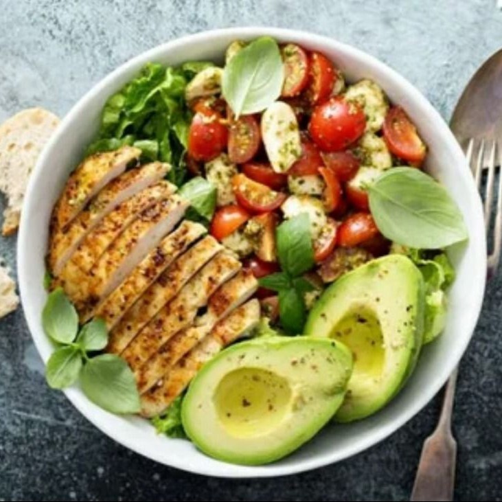 Rice Avokado Artichoke Bowl