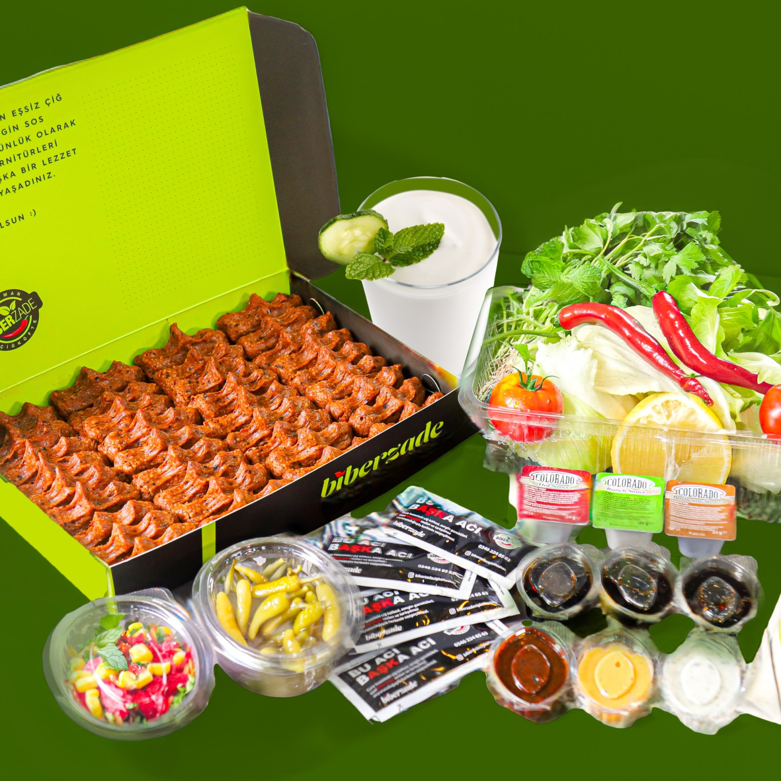 XXXL ( 1 KG ) Çiğköfte Menü