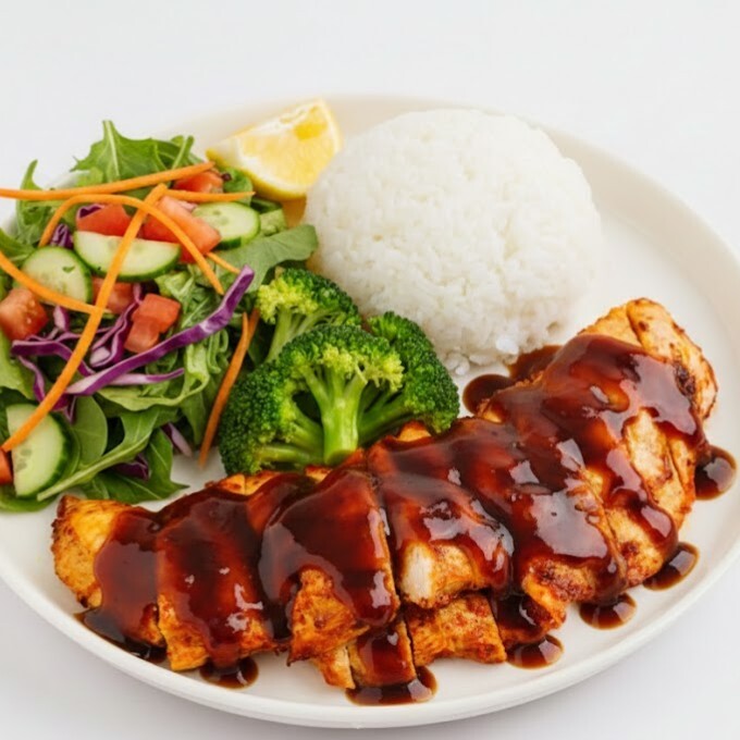 Soya Sauce Chicken Plate