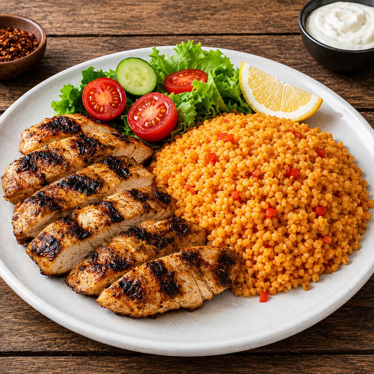 Izgara Tavuk & Bulgur Pilavı (320 gr.)