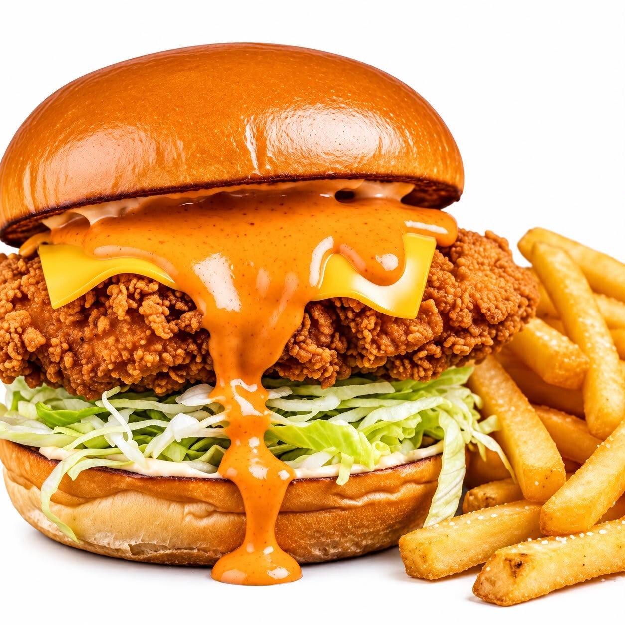 Crispy Burger (Az Acılı)