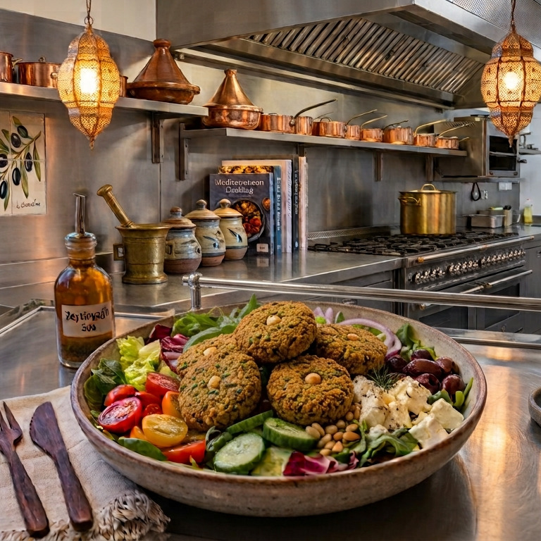 Falafel & Kinoa Salata