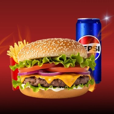 Antiochia Cheeseburger Menü