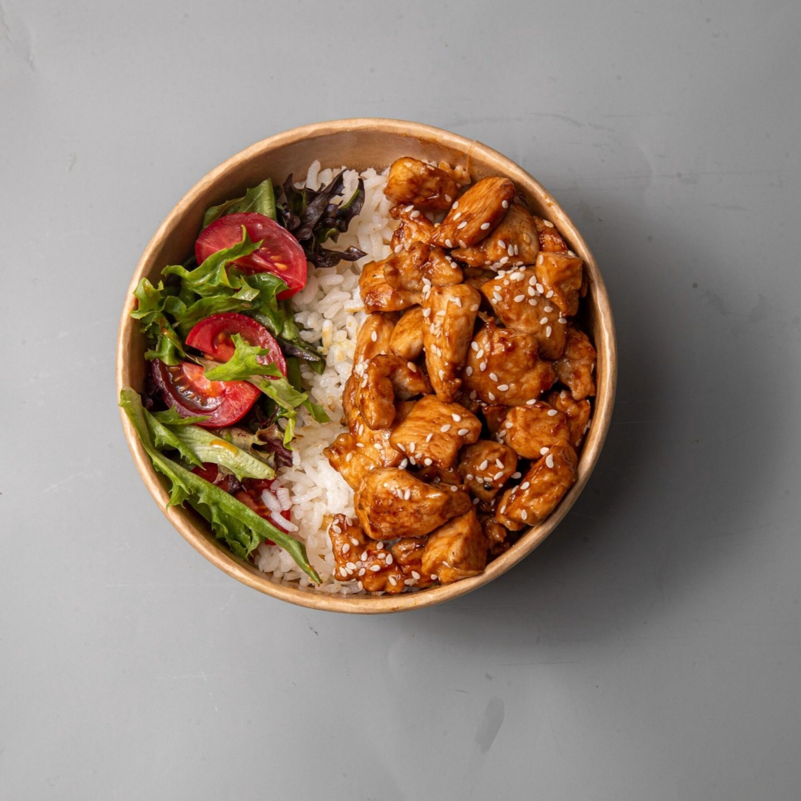 Teriyaki Soslu Tavuklu Pilav Bowl