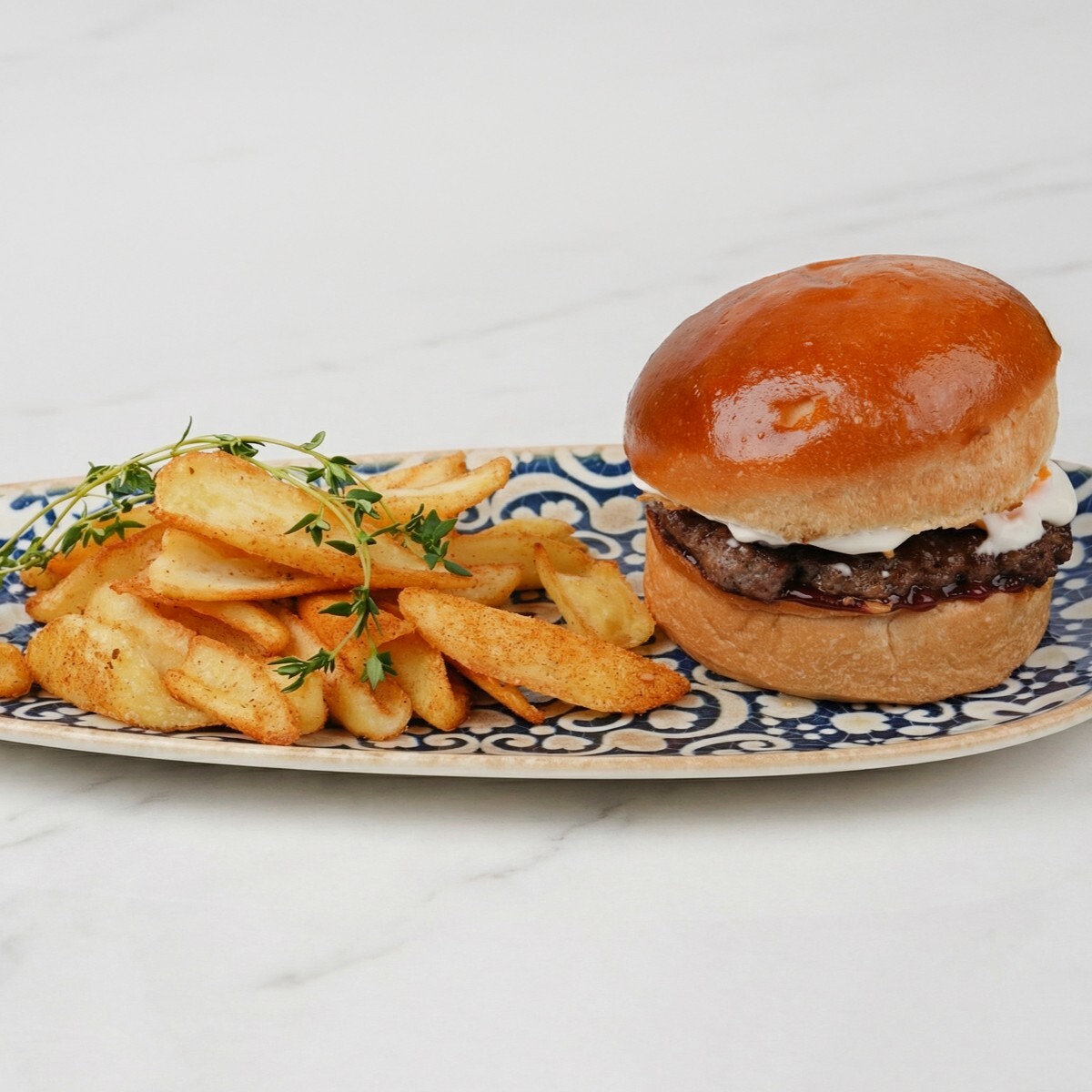 Clasic Burger (100 gr)+Coca Cola