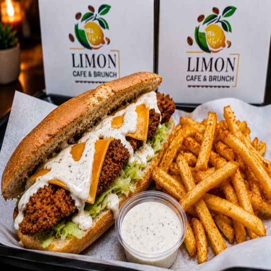 Ranch Soslu Chicken Sandviç