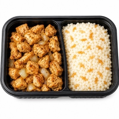 Tavuk Kavurma Pilav salata