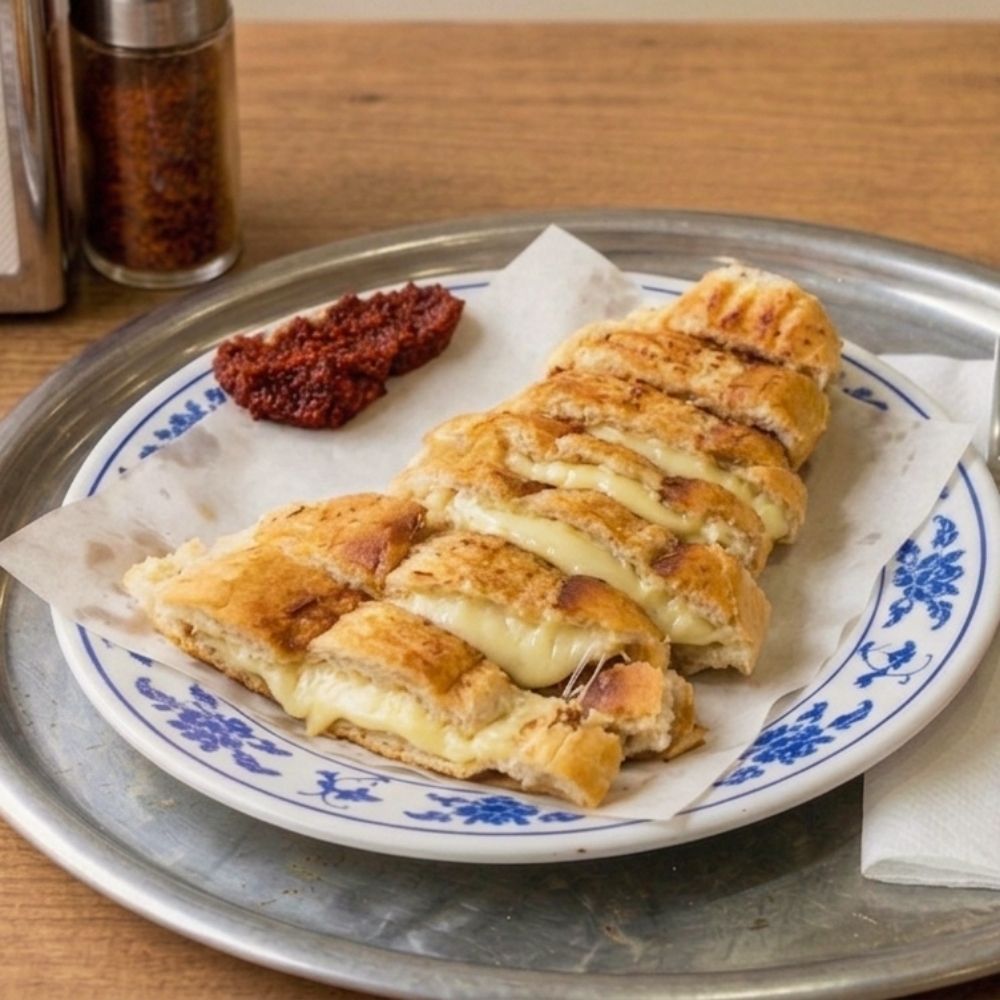 Kaşarlı Yarım Tost Ev Yapımı + Hediye Sütlaç