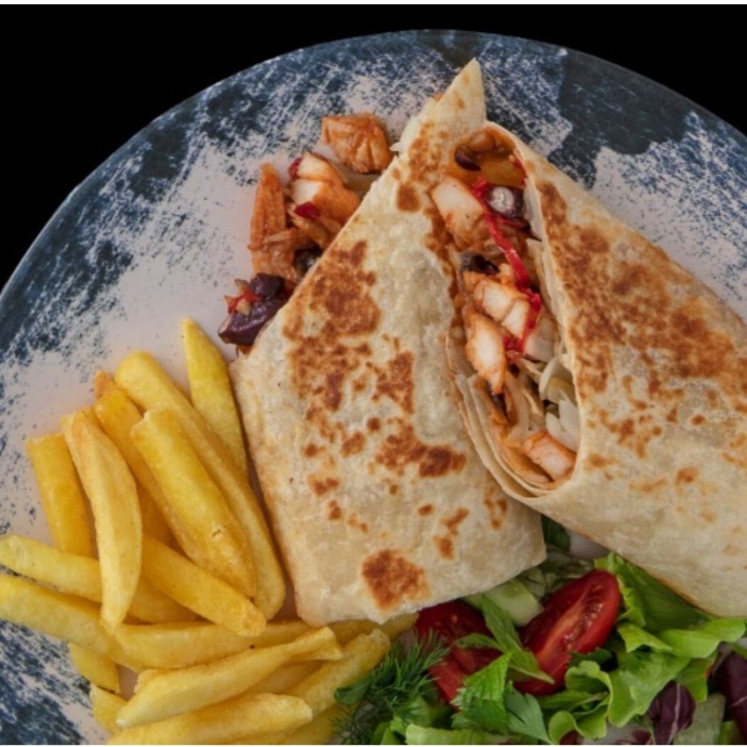 Barbekü Soslu Tavuk Wrap