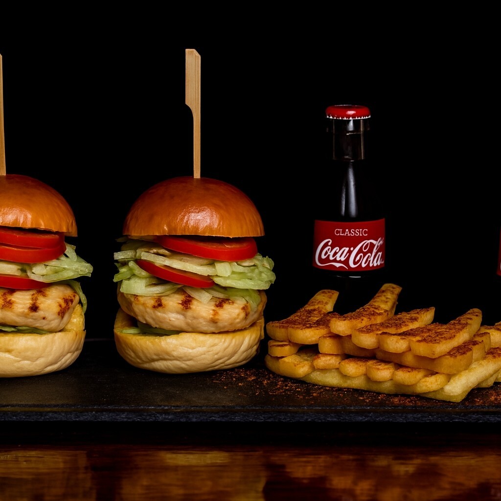 2'li Tavuk Lokum Burger