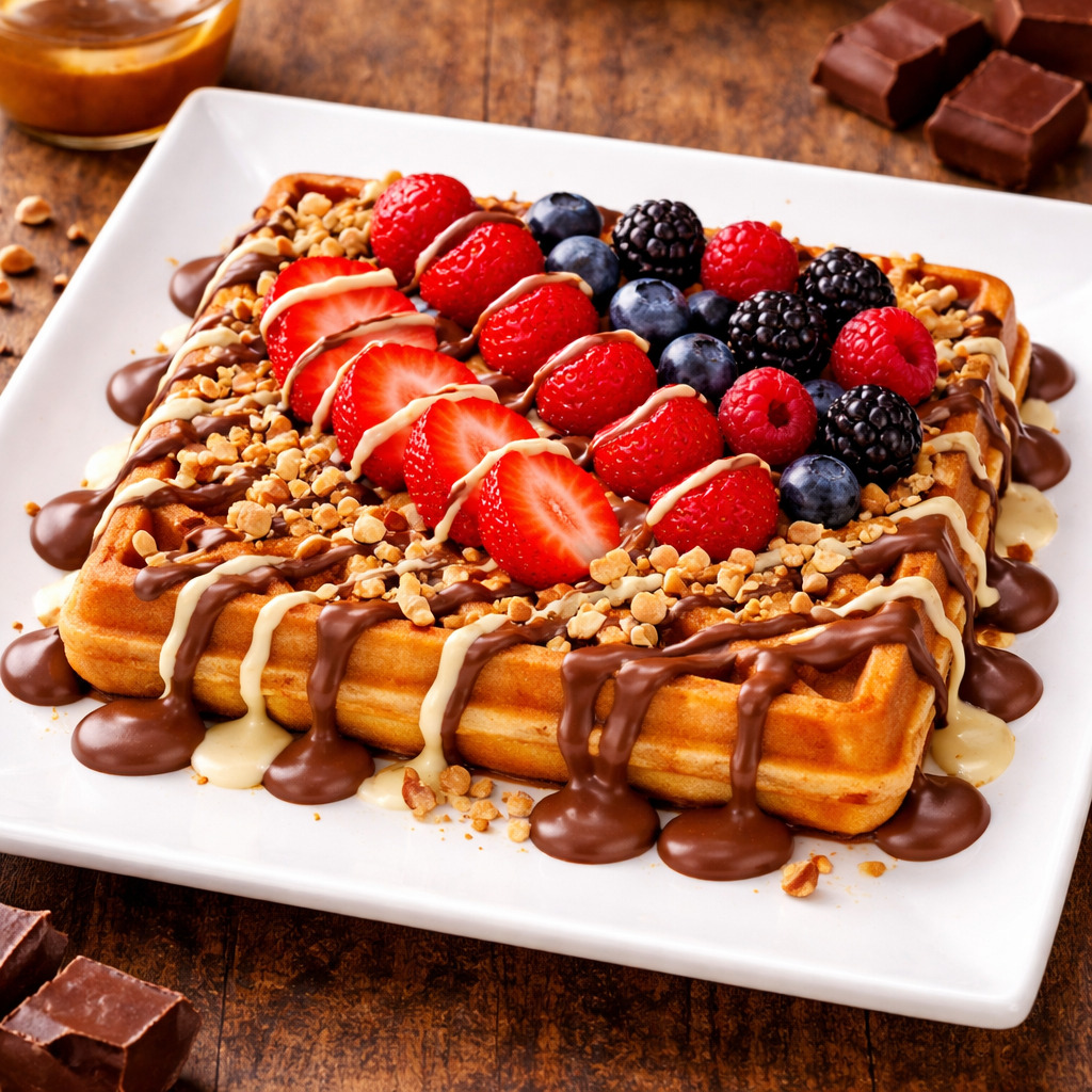 Kırmızıaşkı Waffle Büyük Hamur +Bardak Limonata(250ml)