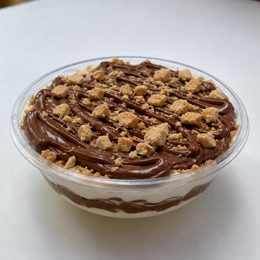 Nutellalı New York Puding