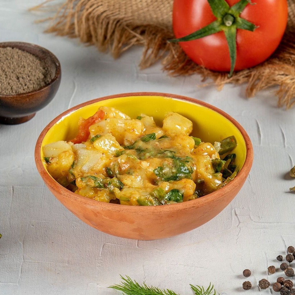 Hardallı Patates Salatası