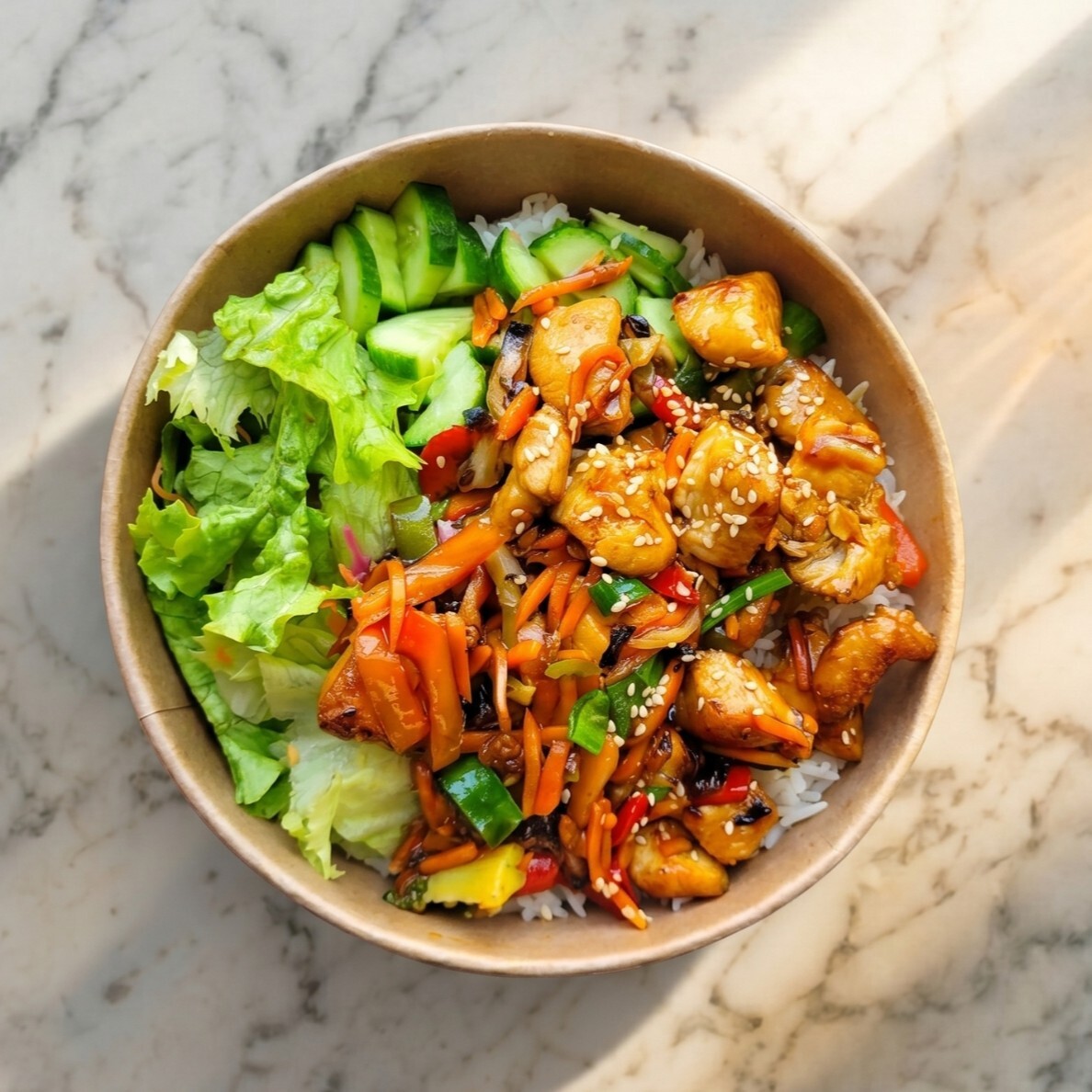 Teriyaki Tavuklu Bowl