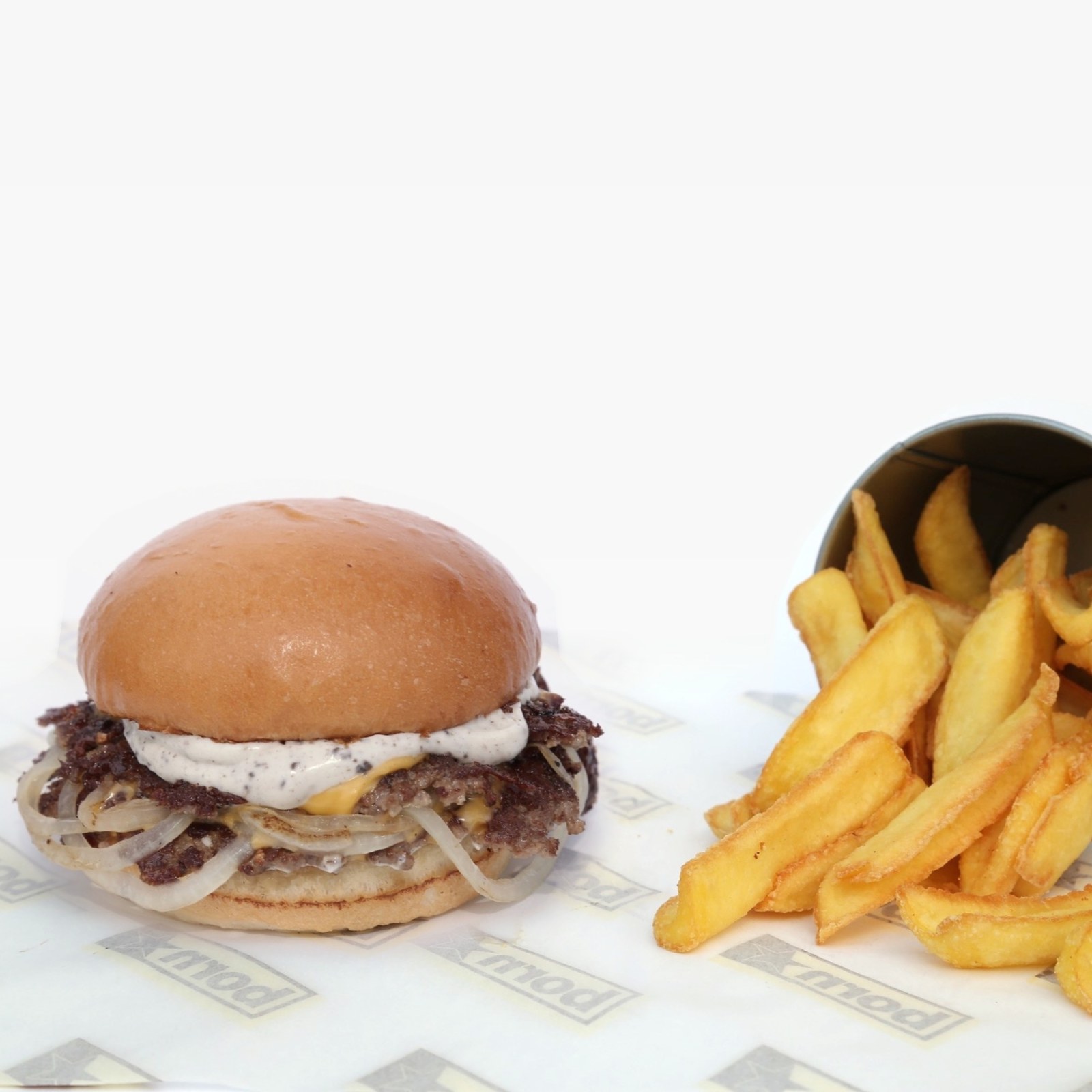 Real Truffle Burger Menu (Medium)