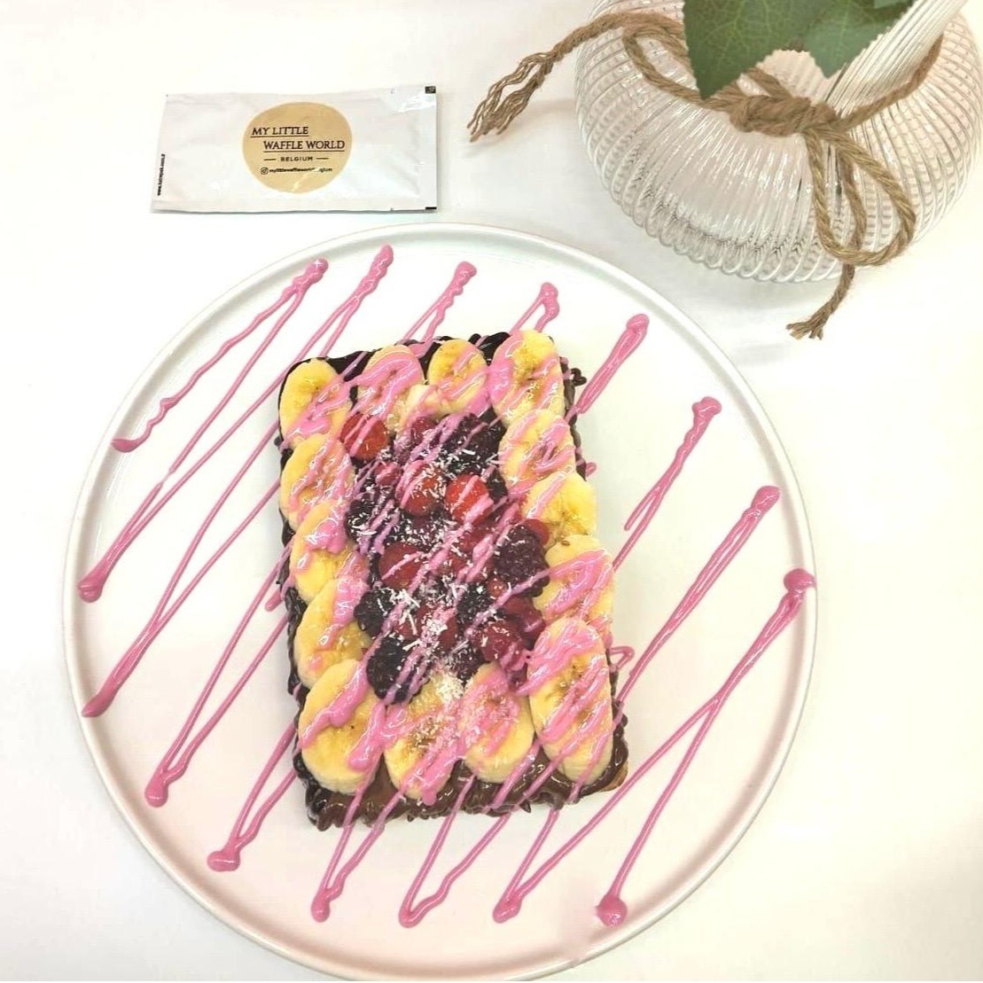 Strawbery Waffle Büyük hamur