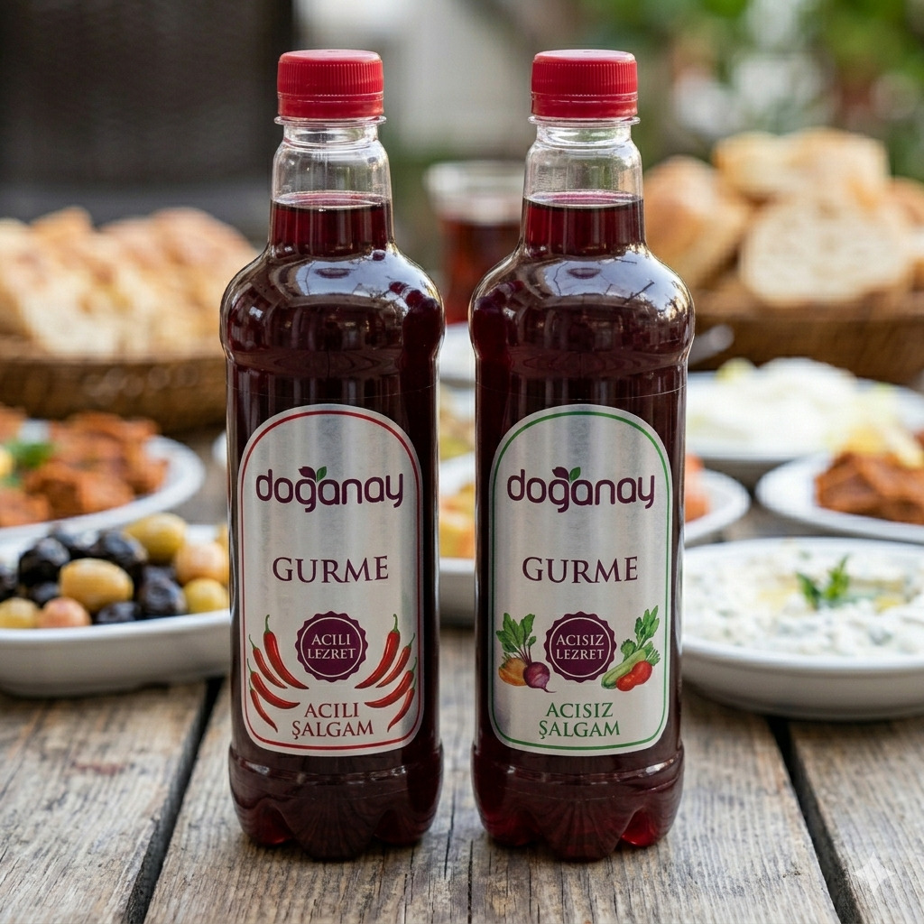 Acısız Şalgam Suyu Doğanay Gurme 1 Lt