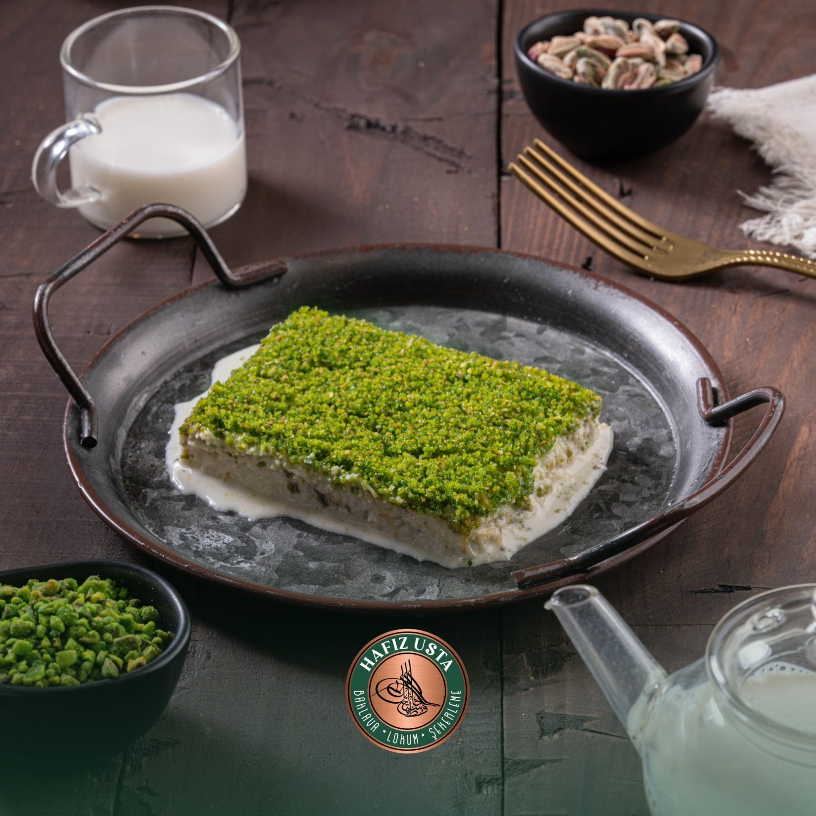 Fıstıklı Soğuk Kadayıf 500 GR