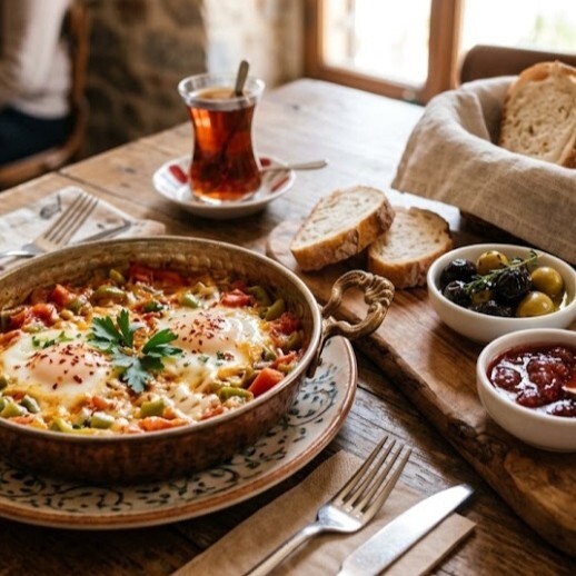 Menemen Kahvaltı (Kendin Oluştur)
