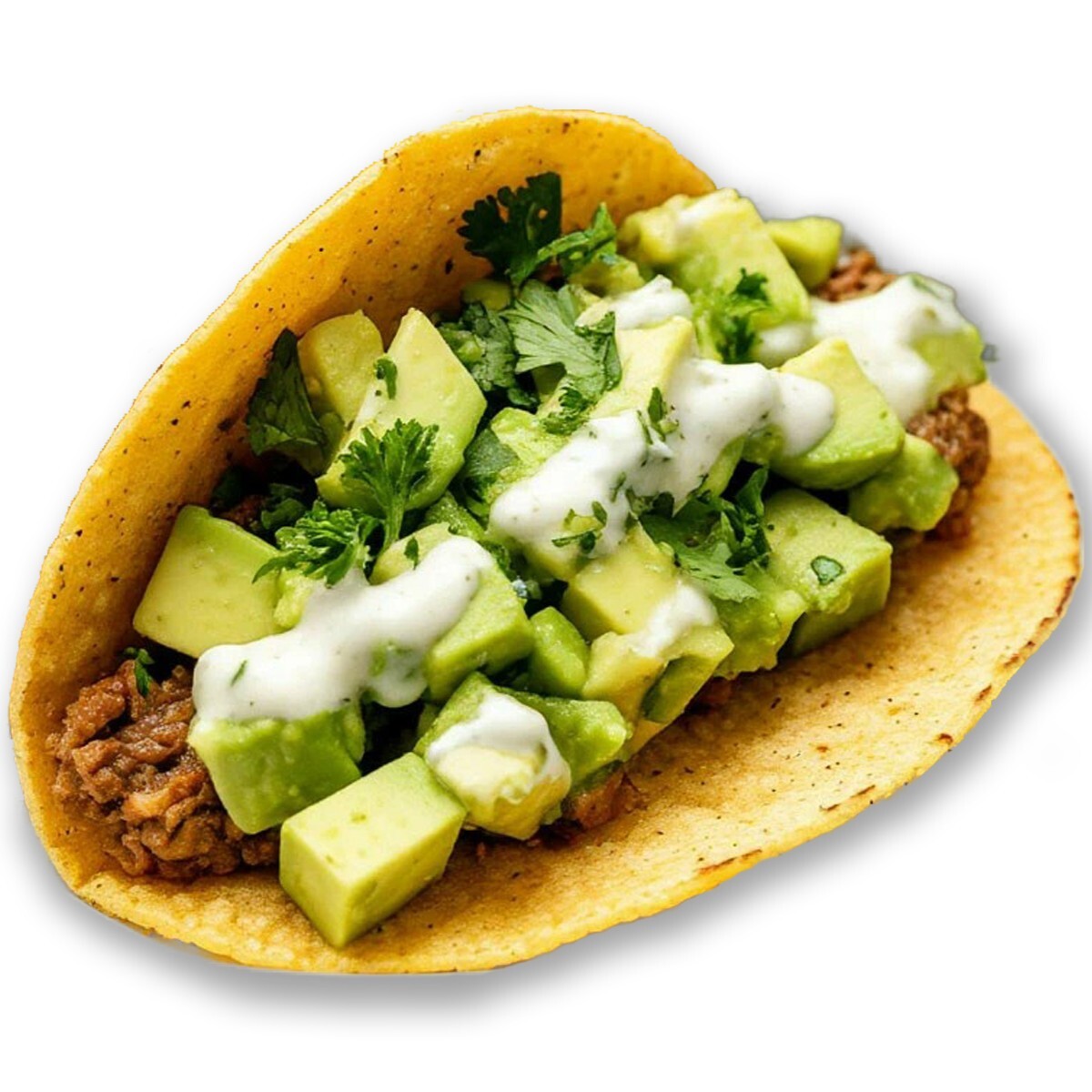 Avokadolu Taco
